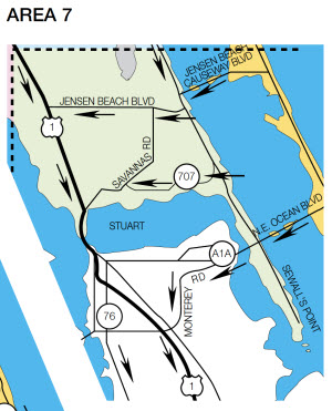 Port St Lucie plant area 7 map