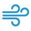 blue wind icon