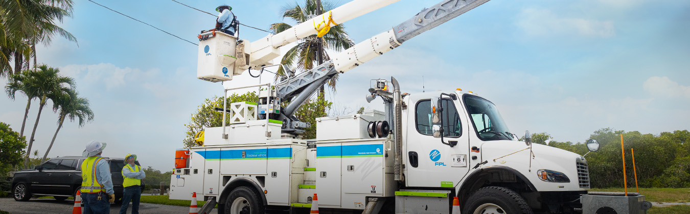 fpl bucket truck