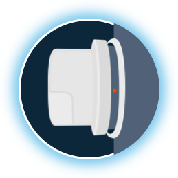 graphic of electric meter with surge device