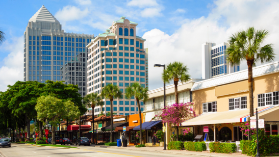 business city street
