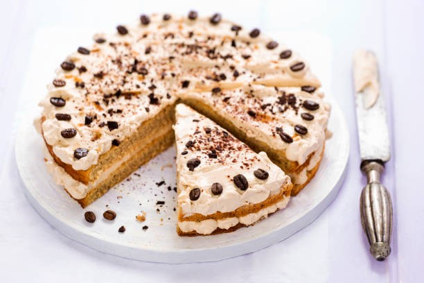 picture of mocha chocolate icebox cake