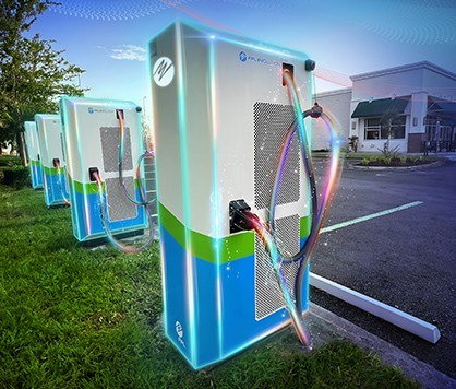 a row of fpl evolution chargers