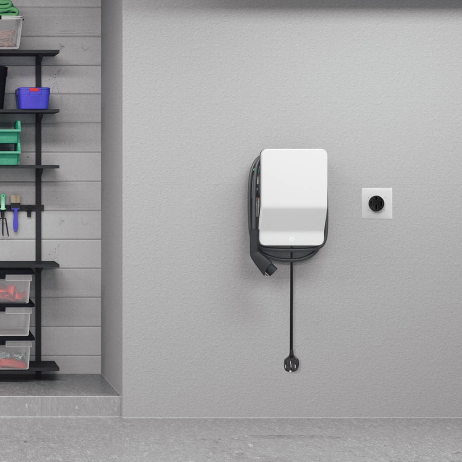 ev charger unplugged concept photo