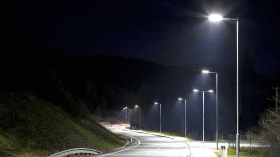 Street outdoor lighting