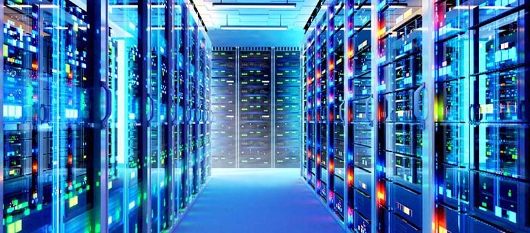 a server room