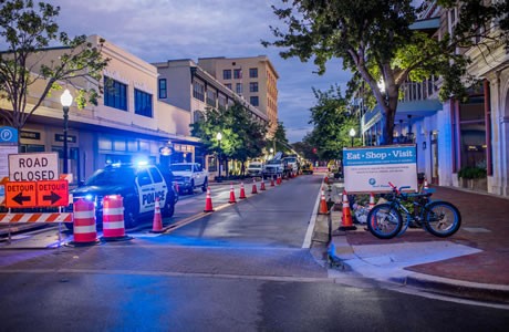 Palafox Street partially closed while crews work underground in downtown Pensacola