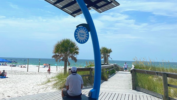 solar tree at fort walton beach