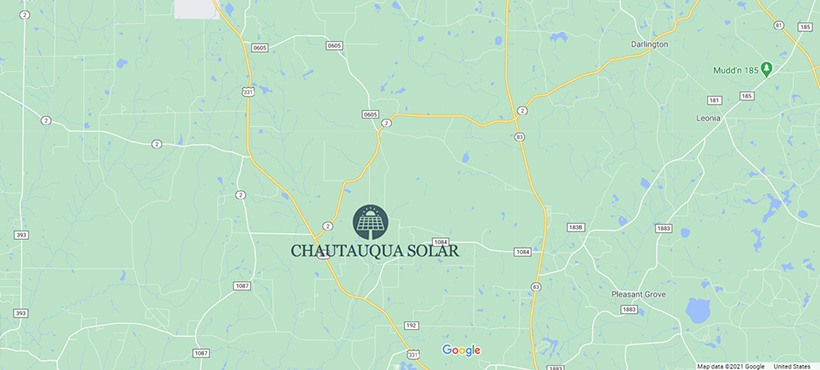 chautauqua solar energy center map