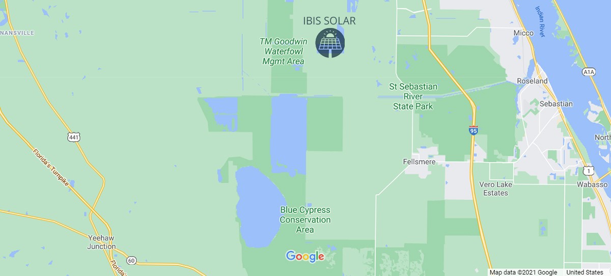 ibis solar energy center map