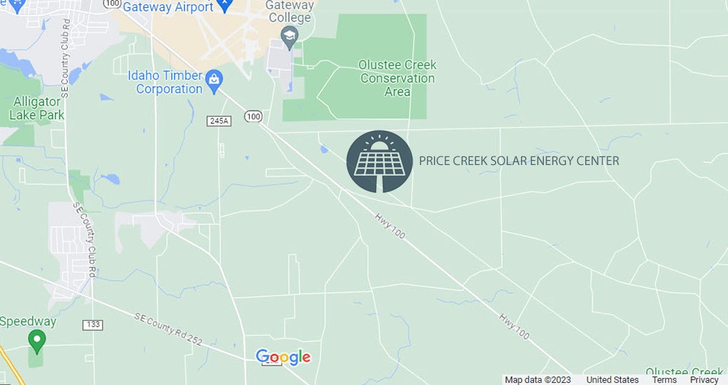 price creek map