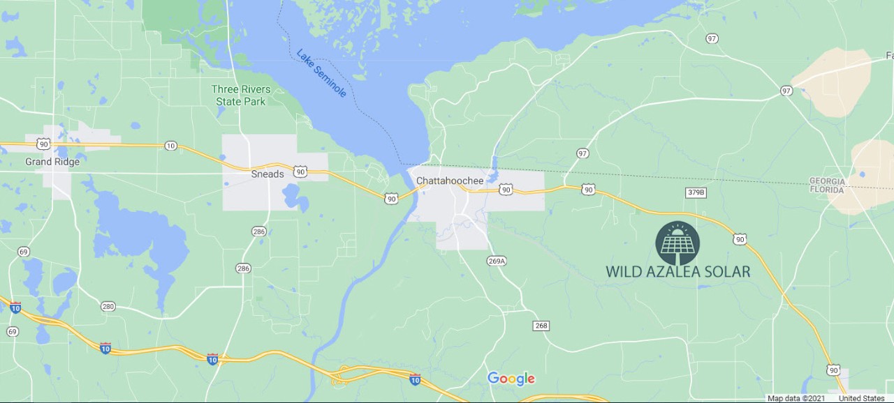 wild azalea solar map