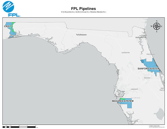 florida pipeline map