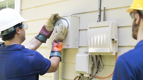 electric meter work and workers