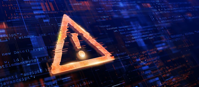 graphic of an alert on a phone